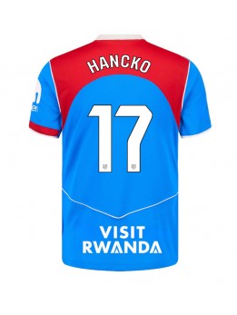 Billige Atletico Madrid David Hancko #17 Tredjedrakt 2025-26 Kortermet
